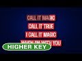 Coldplay - Magic | Karaoke Higher Key