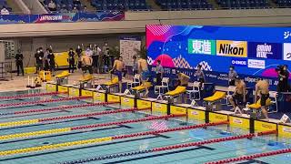 JAPAN OPEN 200m Br 決勝 深沢 佐藤