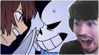 This Undertale Remake Brought Back All The Feels! || Stronger Than You - Chara Response REACTION