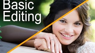 Adobe Photoshop CS6 - Basic Editing Tutorial For Beginning Photographers