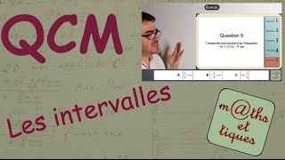 QCM : Les intervalles - Seconde