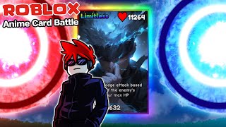 Roblox : Anime Card Battle 😔 เปิดการ์ดสุ่มวัดพลัง Anime ตามสไตล์คนดวงซวย !!!