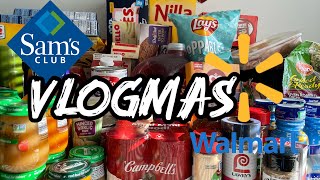 *NEW* HOLIDAY SAM’S CLUB & WAL-MART GROCERY HAUL ❄️🎄