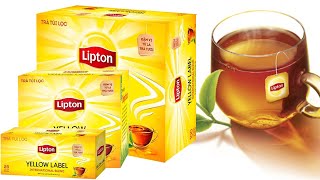 Trà đen túi lọc Lipton nhãn vàng