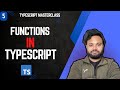 Functions In TypeScript | TypeScript Master Class | Toaster Code