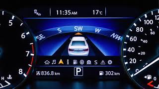 2021 Nissan Maxima - Vehicle Information Display