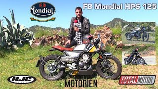 FB Mondial HPS 125 | Prueba / Test / Review en español | Total Motor TV