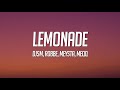 DJSM, Robbe & MEYSTA - Lemonade (Lyrics) ft. MEQQ