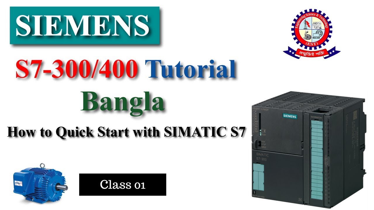 How To Quick Start With Simatic S7 Software For S7-300/400 PLC - YouTube