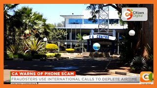 Communication Authority of Kenya raises alarm over the return of ‘WANGIRI’ phone scam