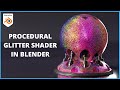 How to Make Glitter Shader in Blender in under 2 mins