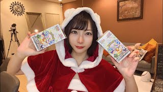 クリスマス！サンタコスでテラスタルフェスex開封！【ポケカ】