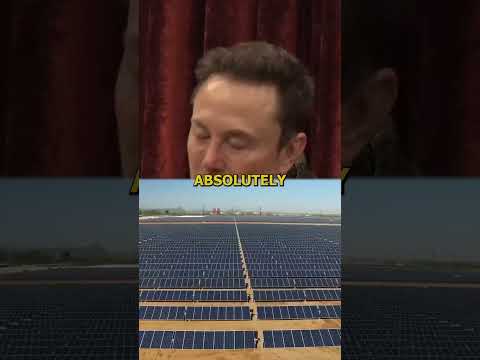 Joe Rogan and Elon Musk discuss solar energy