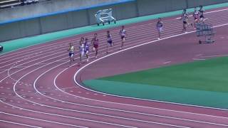 20160906 新人戦福岡中部男子800m予選第3組