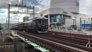 阪急電車5006f逆瀬川入線