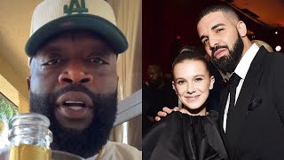 Rick Ross CALLS OUT Drake For TEXTING Millie Bobby Brown While UNDER@GE Before “
