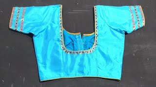 Pator Kapur blouse stitching | mekhela sador blouse designer blouse | Pat Kapur blouse design চিলাই