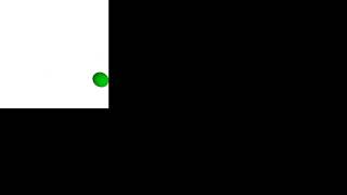 Simple bouncing ball simulation - Processing