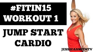 Exercise to lose weight fast at home | "Jump Start Cardio" 15-Minute Fat Burning Fitness Program
