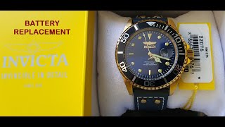 INVICTA Pro Diver 22076 Battery Replacement