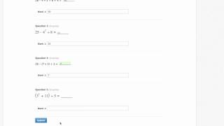 Student View How to Take an Online Test Quiz
