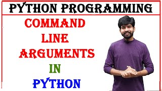 command line arguments in python | python | python programming | command line arguments