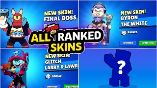 All RANKED REWARDS SKINS | UNLOCK ANIMATION