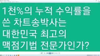 차트박사1천%수익내는 비결은 60가지 맥점비법 공부뿐이다!!