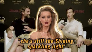 Luca Calvani and Conor Allyn discuss working with Amber Heard on ‘In The Fire’ movie.