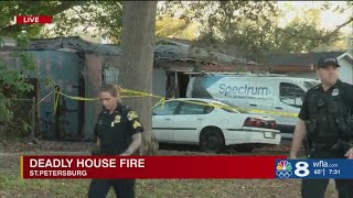 1 killed, 2 injured in St. Pete house fire