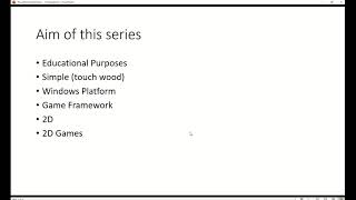VBGM100 - VB.NET Introduction to Game Development in Microsoft Windows