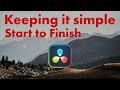 Super Basic Editing In DaVinci Resolve Tutorial