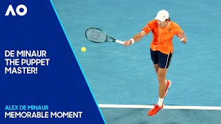 Alex de Minaur has Rublev on a String! | Australian Open 2024
