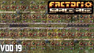 We're Off on the Road to Gleba | Factorio Space Age - VOD 19