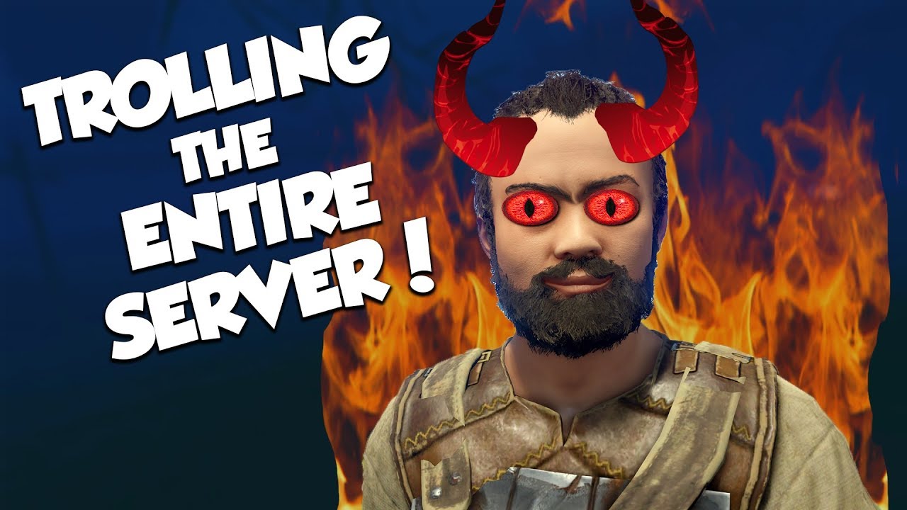 Trolling The Entire Server Again Rust Youtube