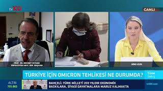 Prof. Dr. Mehmet Ceyhan Omicron varyantı ve aşıya ilişkin açıklamalarda bulundu!