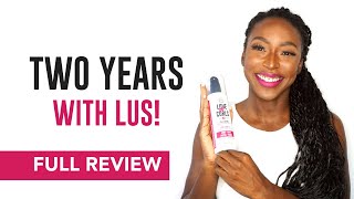 COMPLETE REVIEW | LUS Brands Kinky-Coily 3-Step System