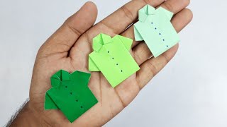Origami Paper Shirt | DIY Paper Craft