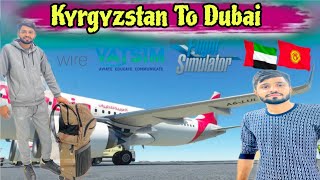 Kyrgyzstan 🇰🇬 to Dubai 🇦🇪 / Bishkek to sharjah ✈️ / Travel vlog ✈️ / Dubai airport 🇦🇪 / Usama Vlog🇵🇰