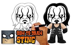 How to Draw Sting | WWE Superstars