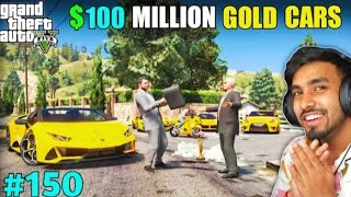 GTA V $100 MILLION GOLD CARS | TECHNO GAMERZ #150