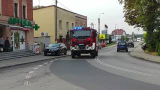 Alarmowo 561[S]22 – GBA 2,5/16 Iveco EuroCargo 150-320/Szczęśniak – JRG Racibórz do zdarzenia.