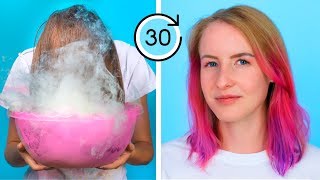 30 Second Challenge / 14 Very Fast Life Hacks And Crafts