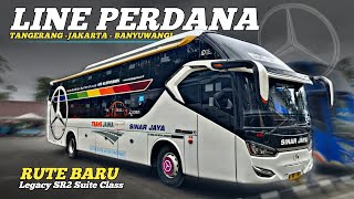 LINE PERDANA BUS SINAR JAYA SUITE CLASS TANGERANG BANYUWANGI