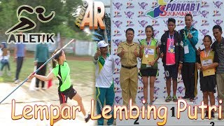 Lempar Lembing Putri (ATLETIK) Porkab I Sukamara 2017