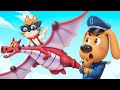 The Missing Fire Dragon | Police Chase | Kids Cartoons | Sheriff Labrador