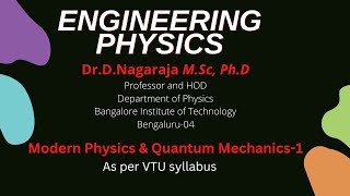 VTU-Engineering Physics-Modern Physics-1, BIT