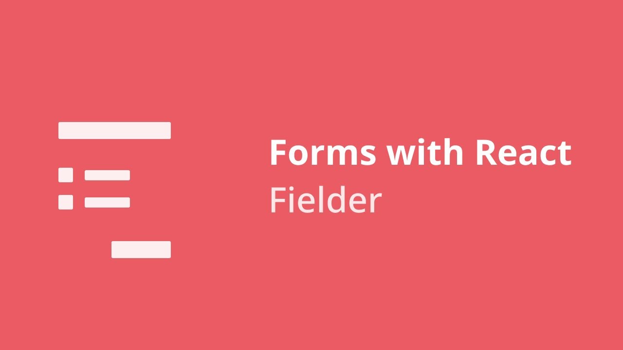 How To Create Forms In React Fielder Youtube