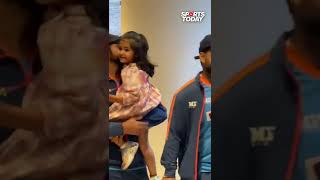 Rohit, Virat and Pant welcomed by a cute spectator before the Netherlands game | Sports Today