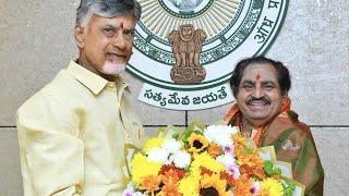 పద్మశ్రీ పురస్కారం పొందిన సందర్భంగా గురువుగారిని సత్కరించిన చంద్రబాబు నాయుడు గారు